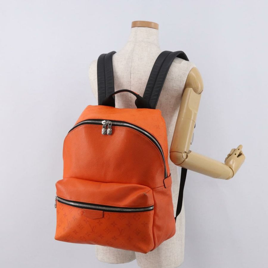 【日本直送】路易威登 Tiger Lama Monogram Discovery 雙肩包 橘色 M30410 正品 mr2678-26
