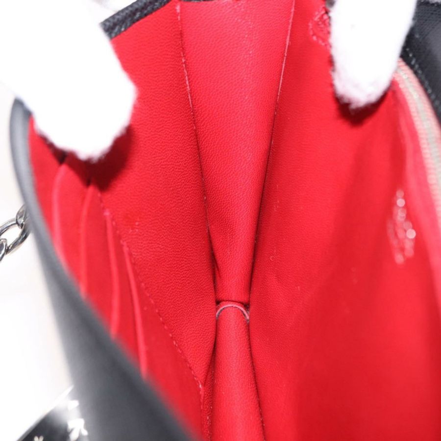 【日本直送】PRADA Robot 鏈條單肩包 Saffiano 黑色銀色 正品 SW2638SM-26