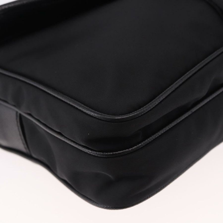【日本直送】PRADA 肩背包 尼龍 黑色 銀色 正品 SW2639M-7