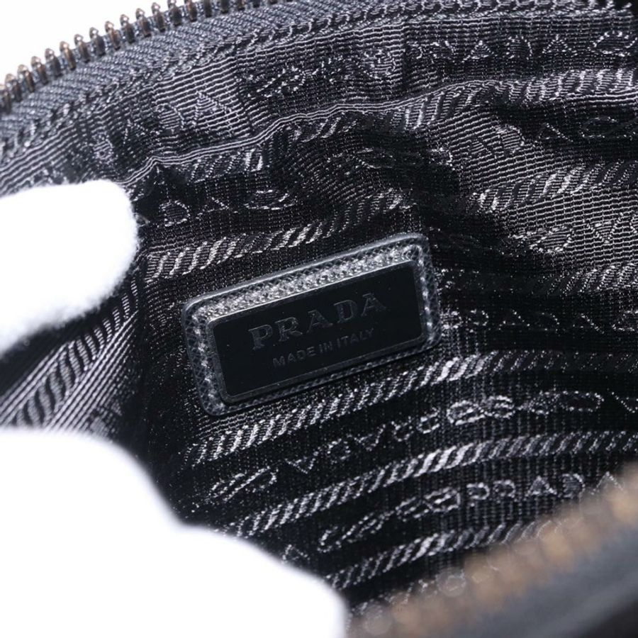 【日本直送】PRADA 肩背包 尼龍 黑色 銀色 正品 SW2639M-19