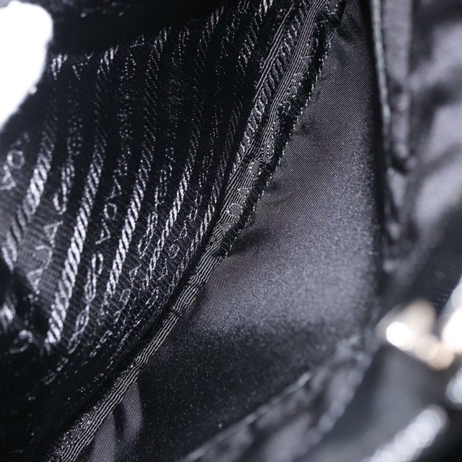 【日本直送】PRADA 肩背包 尼龍 黑色 銀色 正品 SW2639M-22