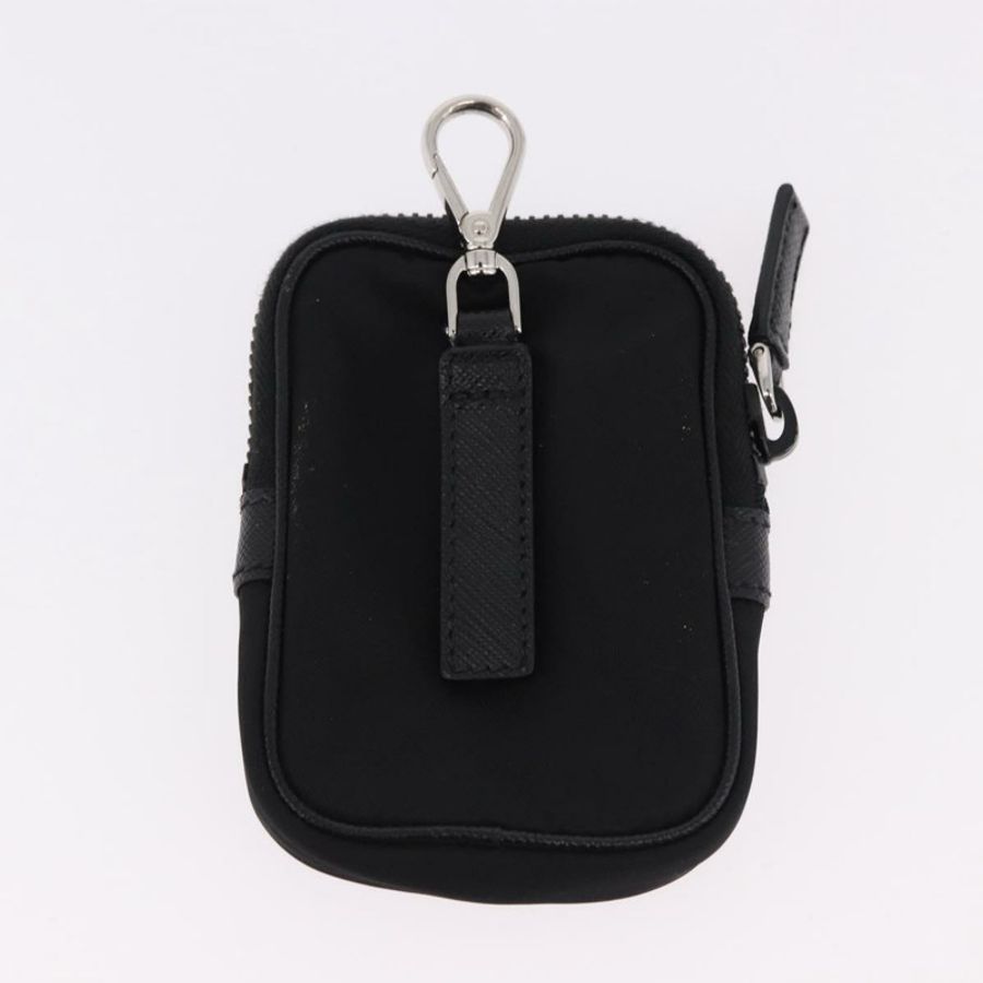 【日本直送】PRADA 肩背包 尼龍 黑色 銀色 正品 SW2639M-24