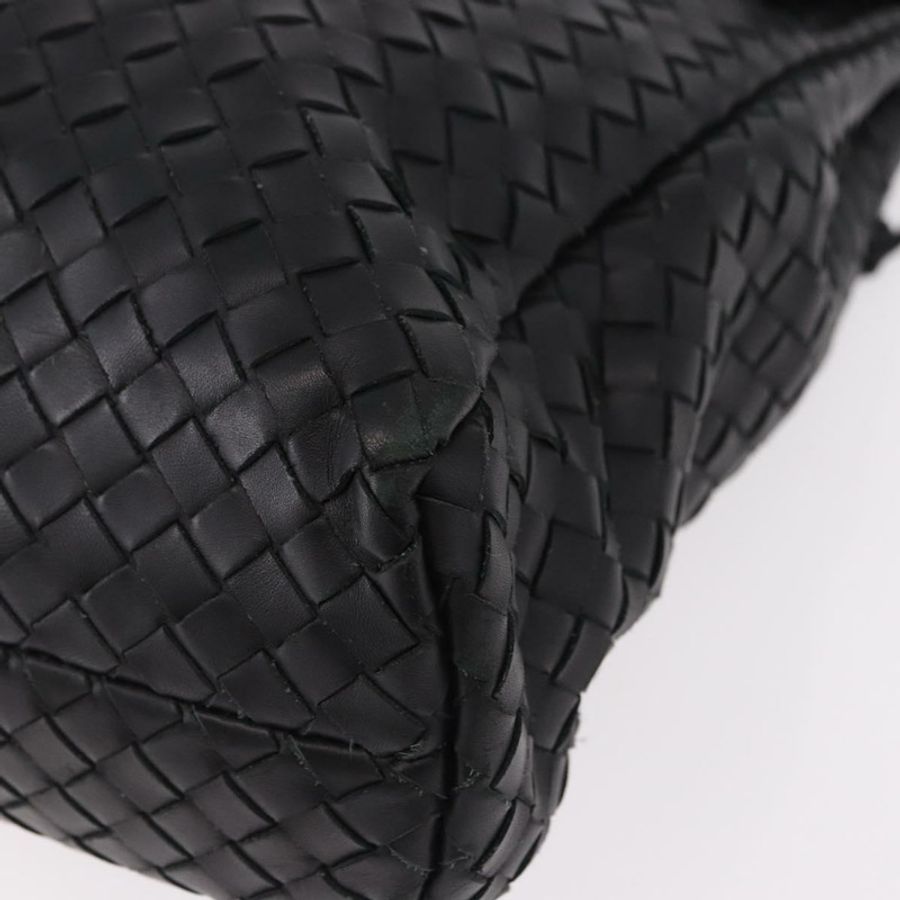 【日本直送】BOTTEGA VENETA INTRECCIATO 公事包皮革黑色 113095 正品 SW2642V-14
