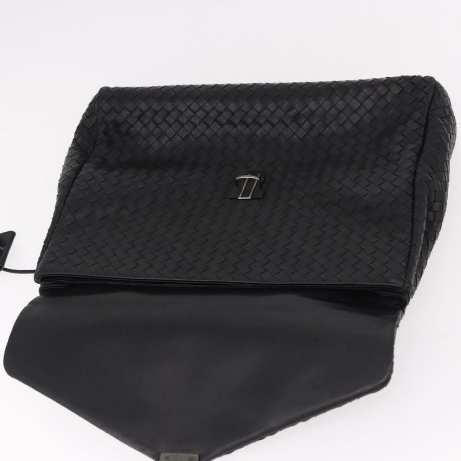 【日本直送】BOTTEGA VENETA INTRECCIATO 公事包皮革黑色 113095 正品 SW2642V-18