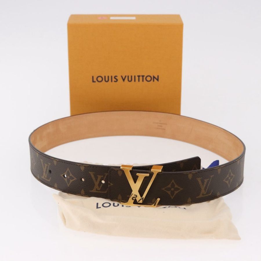 【日本直送】路易威登 Monogram Ceinture LV Initials Belt LV Auth SW2646M-11