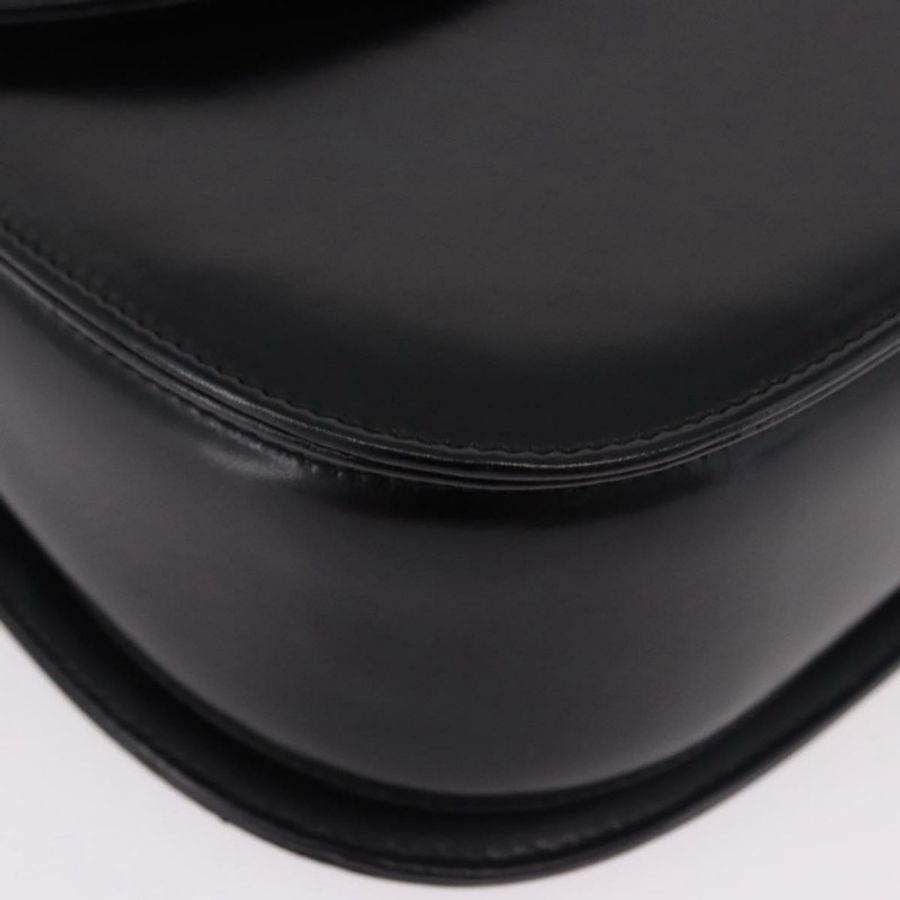 【日本直送】GUCCI 竹節手提包 皮革 兩用 黑色 金色 000 1364 0633 Auth bs36097V-8
