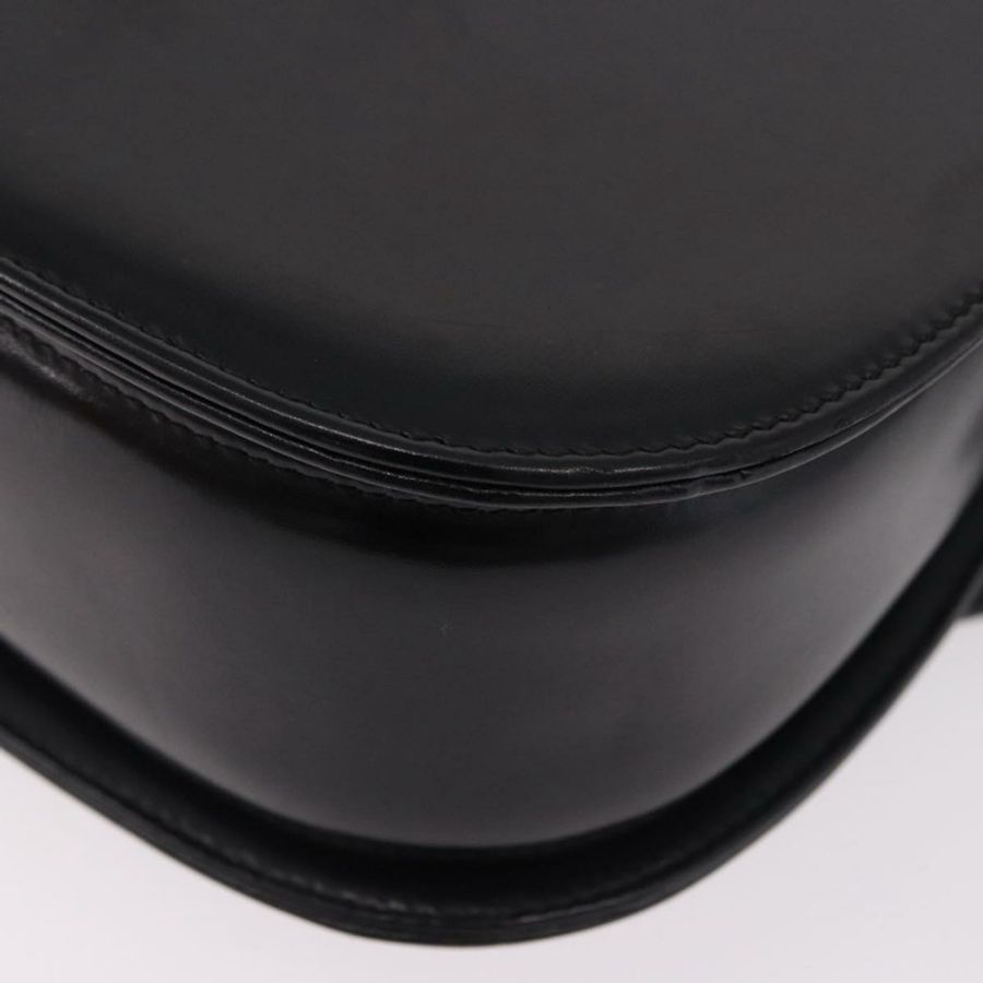 【日本直送】GUCCI 竹節手提包 皮革 兩用 黑色 金色 000 1364 0633 Auth bs36097V-17