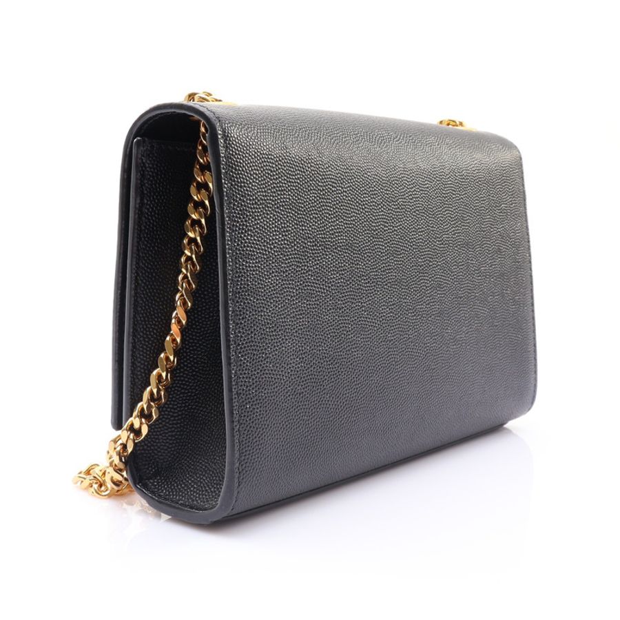 SAINT LAURENT YSL 聖羅蘭 KATE 流蘇肩背包 黑色 牛皮 474366-1
