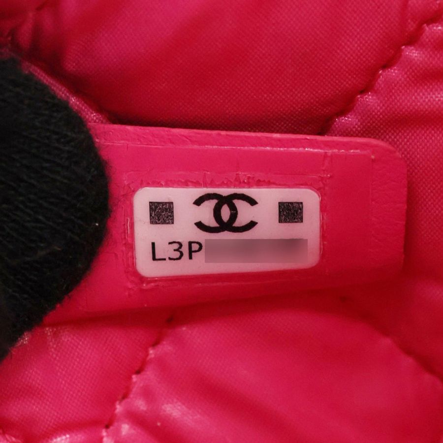 CHANEL 香奈兒 小包 粉色 菱格紋牛皮-4