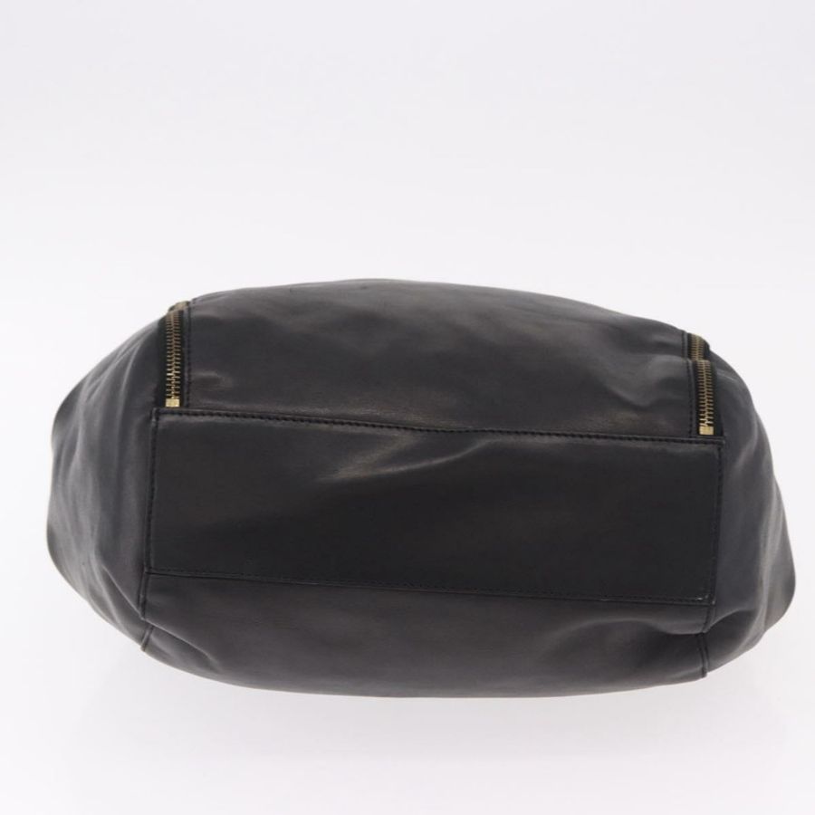 【日本直送】CELINE 手提包 皮革 黑色 金色 正品 bs36094V-4