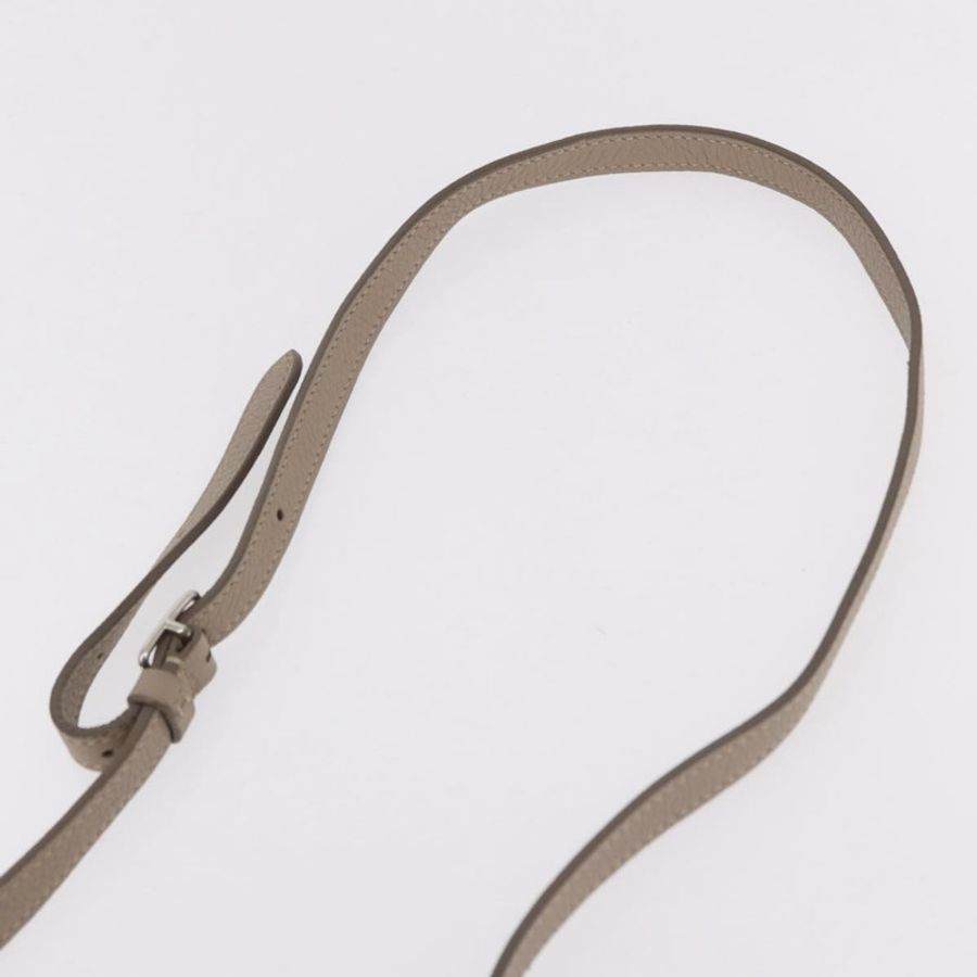 【日本直送】CELINE 大號手提包 小號手提包 皮革 灰色 銀色 正品 bs36059M-14