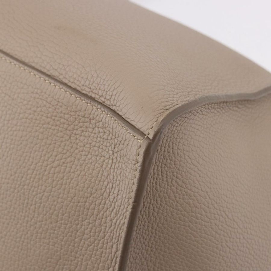 【日本直送】CELINE 大號手提包 小號手提包 皮革 灰色 銀色 正品 bs36059M-15