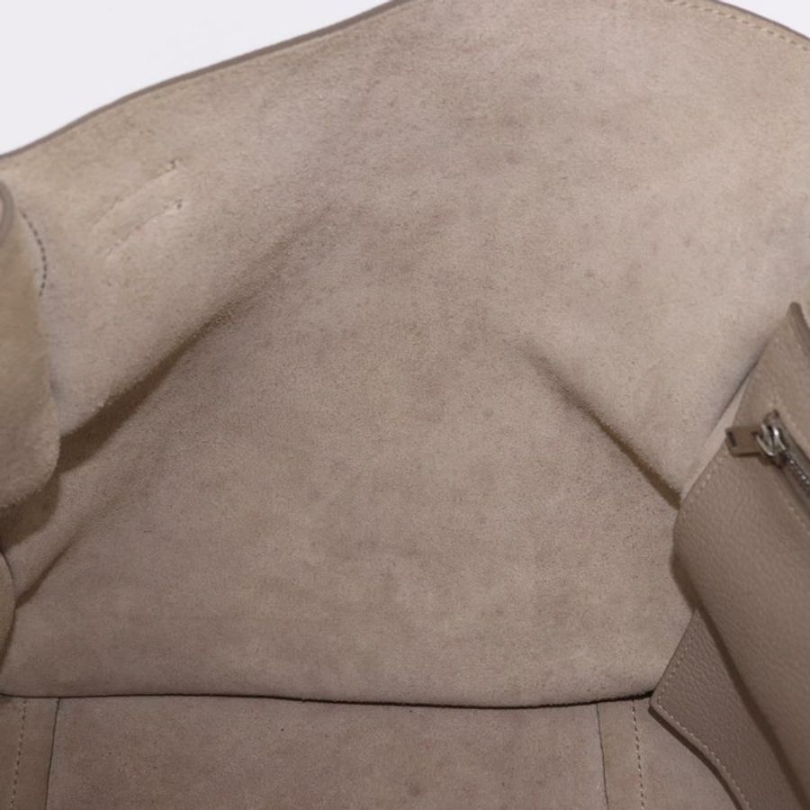 【日本直送】CELINE 大號手提包 小號手提包 皮革 灰色 銀色 正品 bs36059M-21