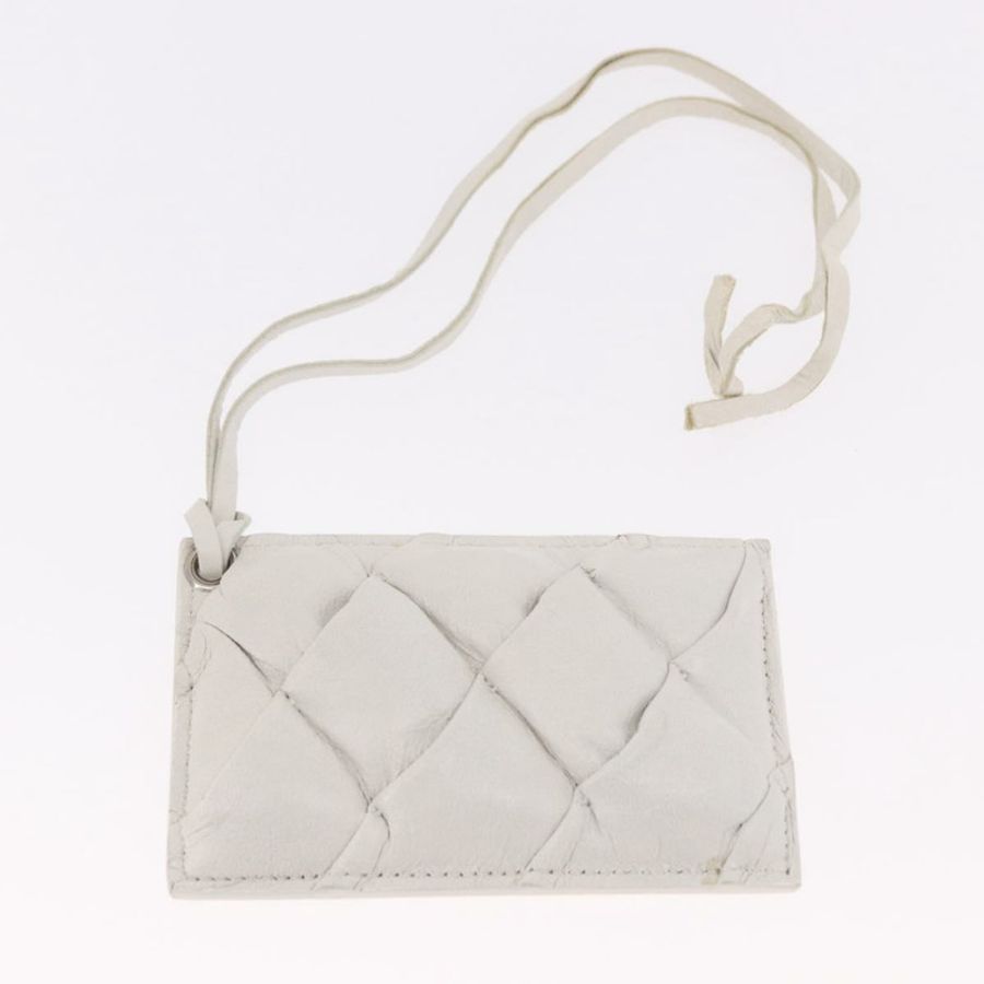 【日本直送】BALENCIAGA Matelasse 手提包,白色銀色皮革,貨號 168031,正品編號 yk20631V-24