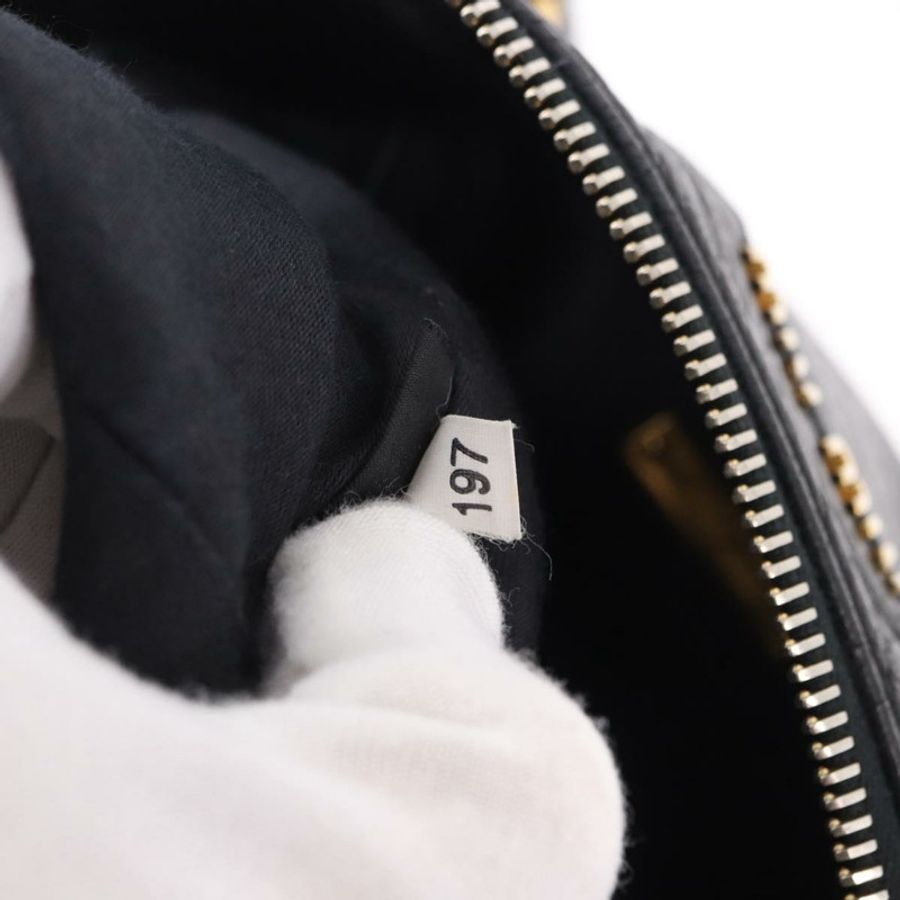 【日本直送】Miu Miu 手提包 皮革 兩用 黑色 金色 正品 yk20607SAM-10