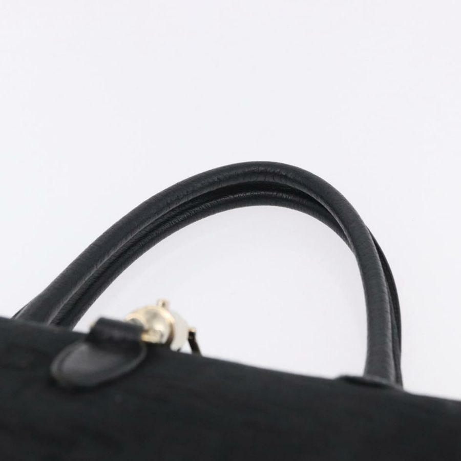【日本直送】GUCCI Jackie 手提包 帆布 黑色 金色 145818 正品 BA14468A-7