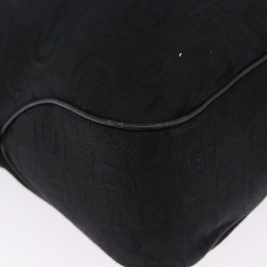 【日本直送】GUCCI Jackie 手提包 帆布 黑色 金色 145818 正品 BA14468A-8