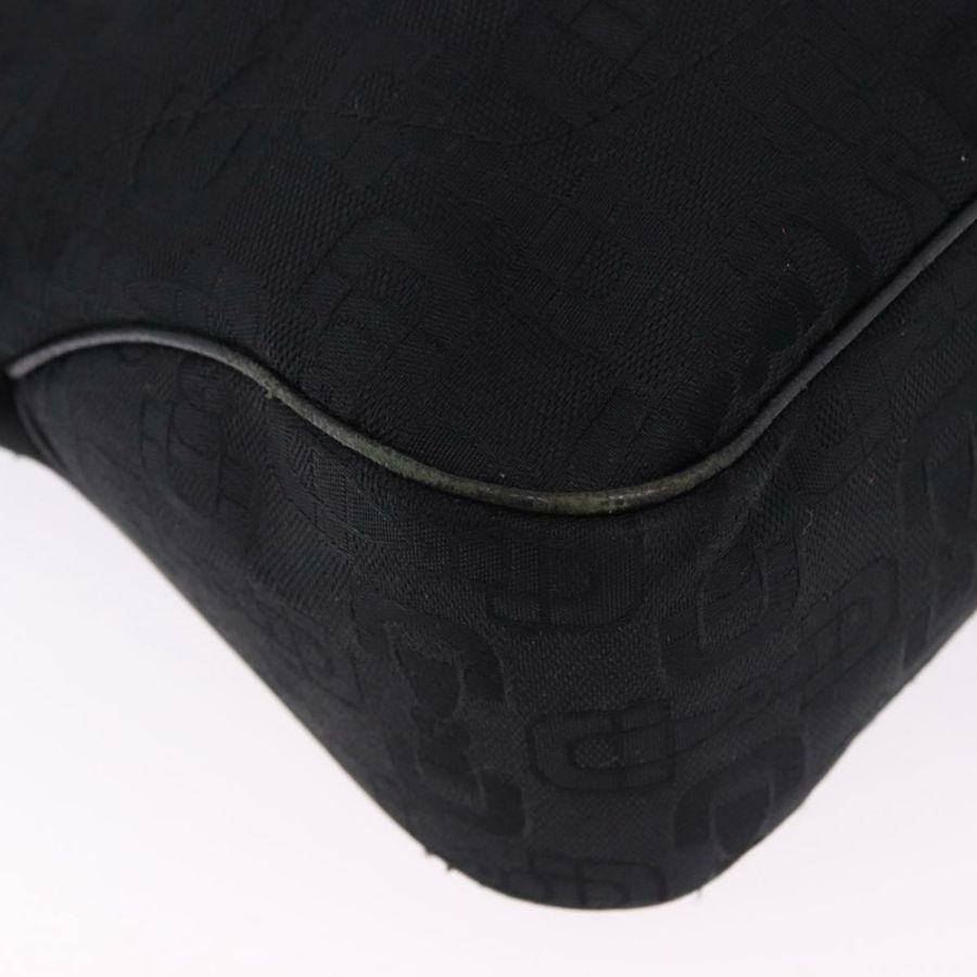 【日本直送】GUCCI Jackie 手提包 帆布 黑色 金色 145818 正品 BA14468A-14