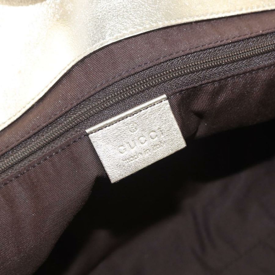 【日本直送】GUCCI GG帆布手提包 米色金色 190248 正品 ka5304A-17