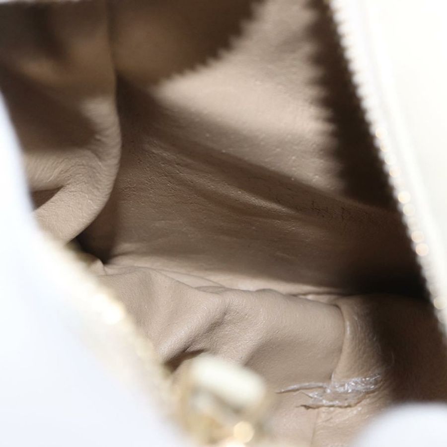 【日本直送】BOTTEGA VENETA 象牙色金色麂皮單肩包 正品 ka5223A-20