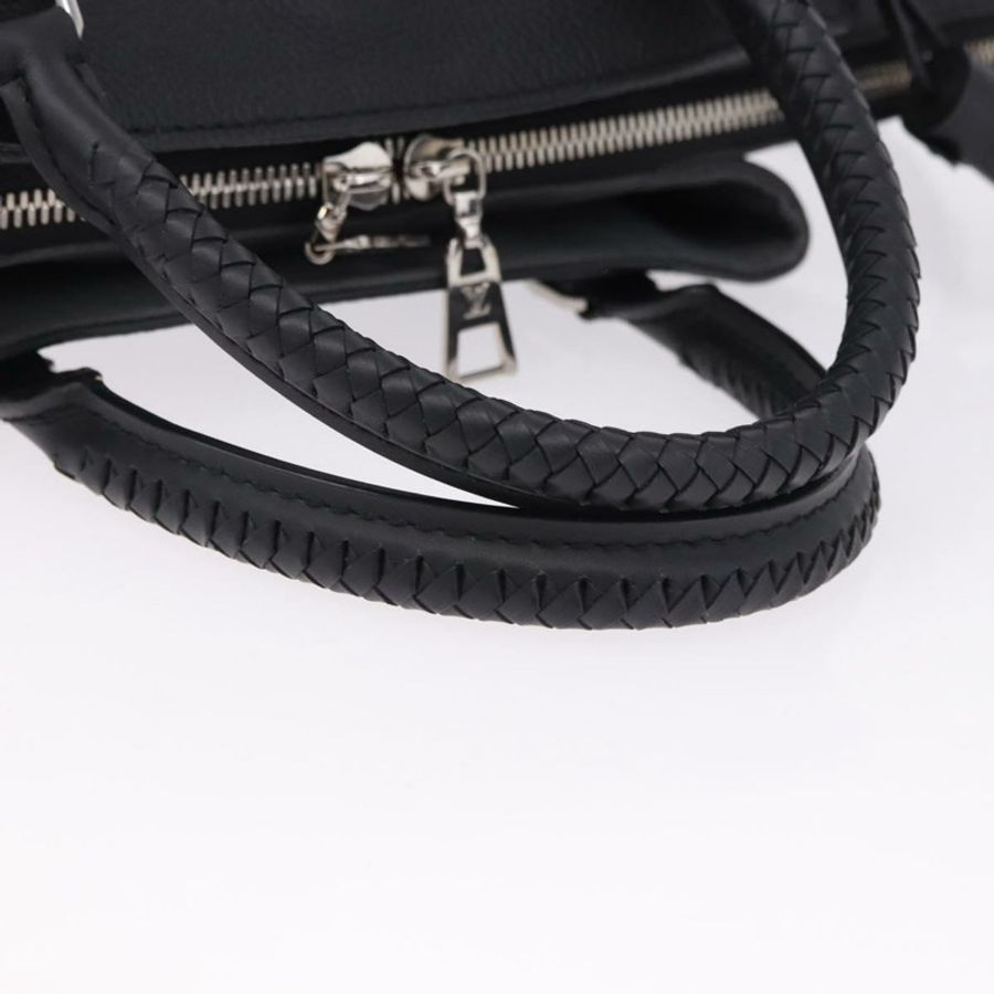 【日本直送】路易威登 Mahina Omea 手提包,黑色皮革,M55029,LV 正品,ka5288V-6