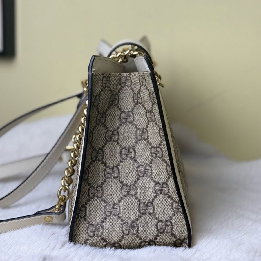 古馳 GUCCI 小號padlock小號老花尺寸:26*18*10-3
