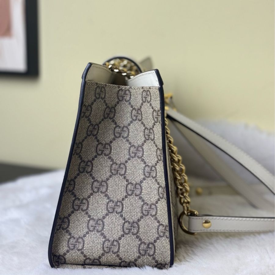 古馳 GUCCI 小號padlock小號老花尺寸:26*18*10-4