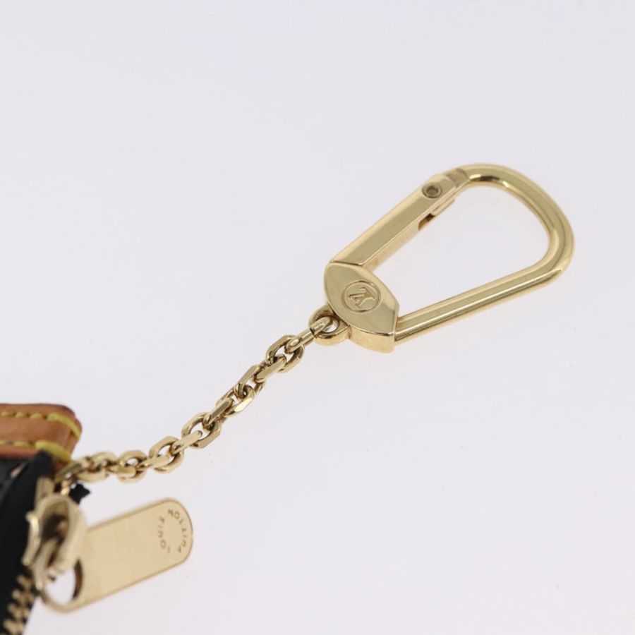 【日本直送】路易威登 Monogram Multicolor Pochette Cles 手拿包 黑色 M13664 正品 BA14342V-5