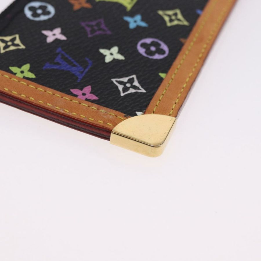 【日本直送】路易威登 Monogram Multicolor Pochette Cles 手拿包 黑色 M13664 正品 BA14342V-14