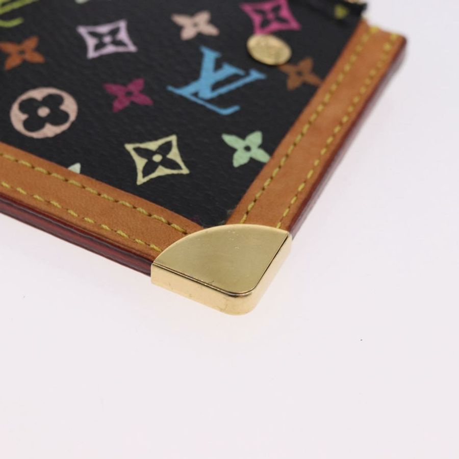 【日本直送】路易威登 Monogram Multicolor Pochette Cles 手拿包 黑色 M13664 正品 BA14342V-15