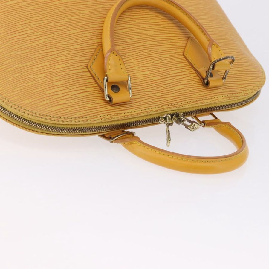 【日本直送】路易威登 Epi Alma 手提包 黃色 M52149 LV 正品 bs36256A-5