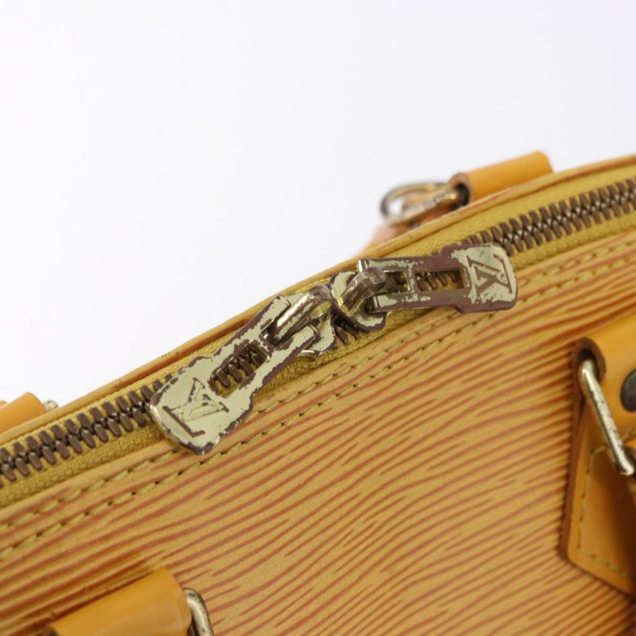 【日本直送】路易威登 Epi Alma 手提包 黃色 M52149 LV 正品 bs36256A-9