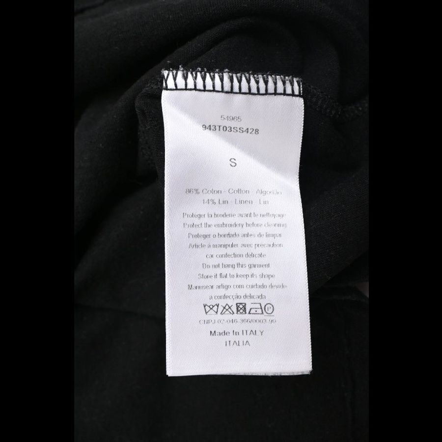Dior 彩色刺绣流苏圆领短袖上衣-2