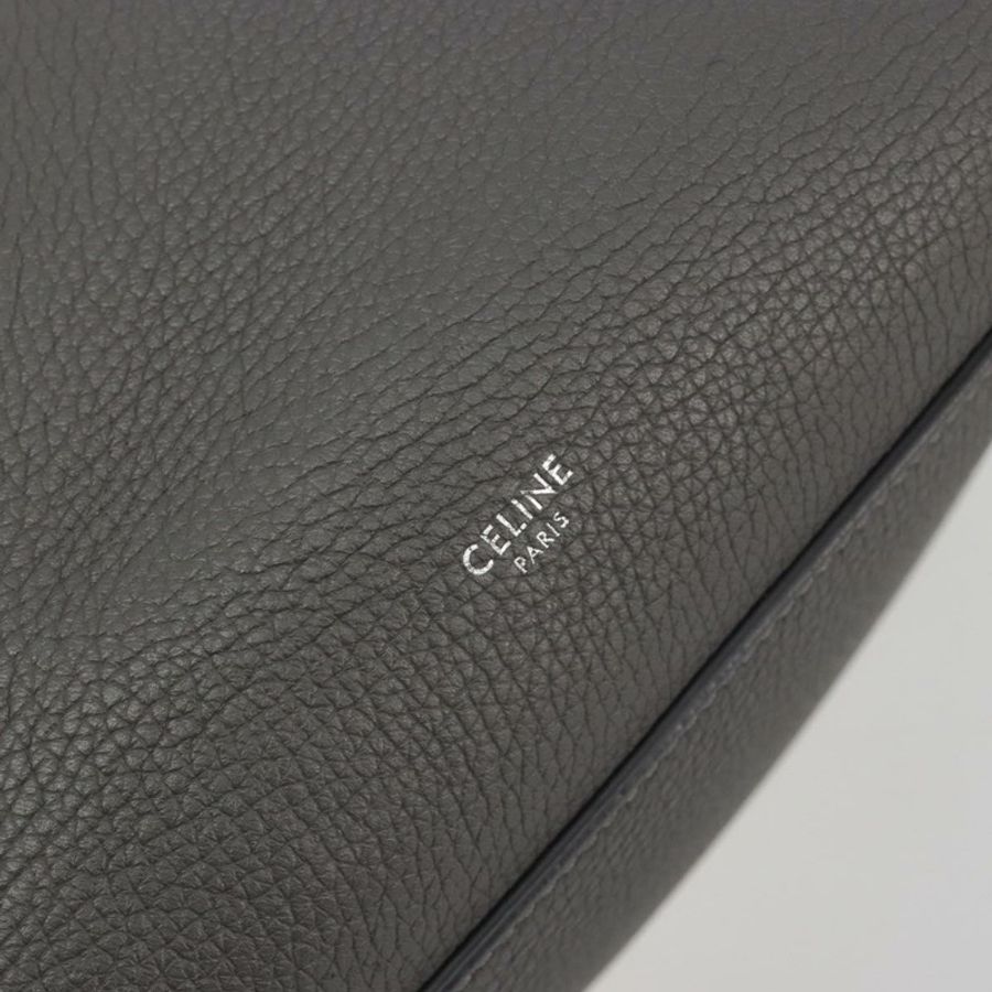【日本直送】CELINE 大手提包 小號手提包 皮革 兩用 灰色 銀色 正品 ep15408V-15