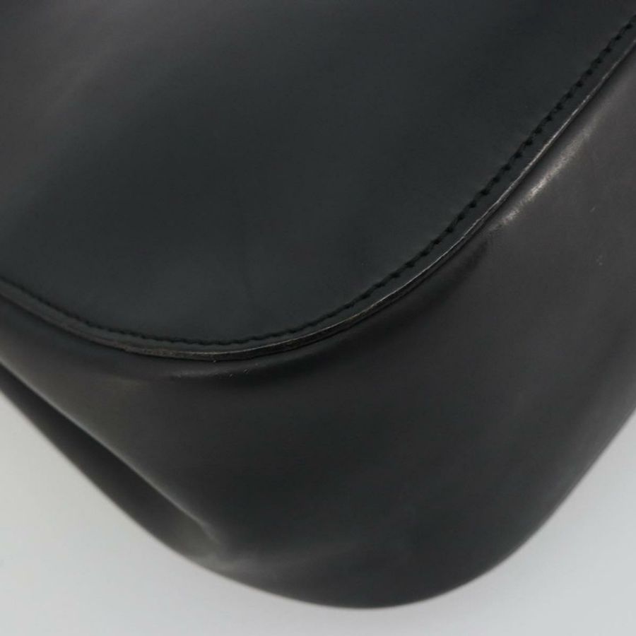 【日本直送】GUCCI 竹節手提包 皮革 黑色 001 3761 正品 ep15613A-13