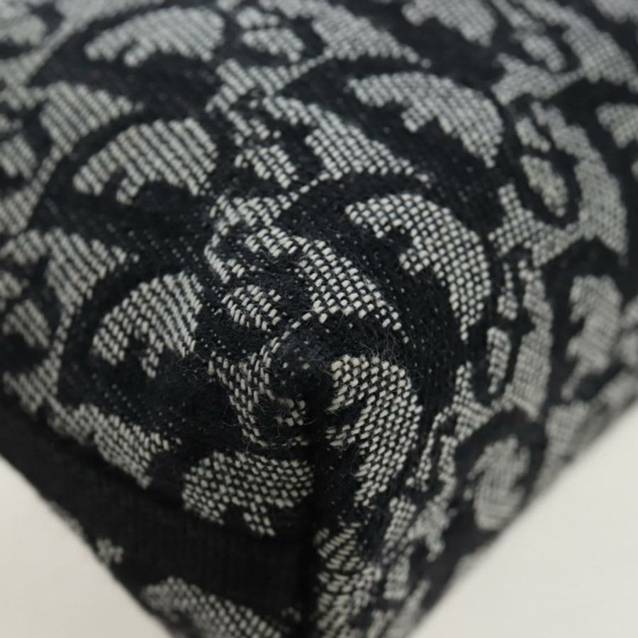 【日本直送】Christian Dior Trotter帆布配件包 黑色銀色 正品 ki6702V-12