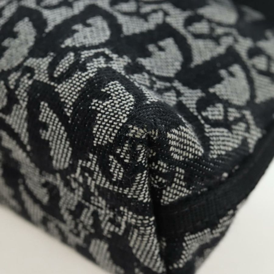 【日本直送】Christian Dior Trotter帆布配件包 黑色銀色 正品 ki6702V-13