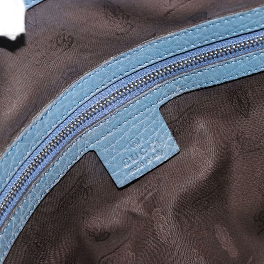 【日本直送】GUCCI GG 帆布竹編托特包 藍米色 232947 正品 ki6706A-14