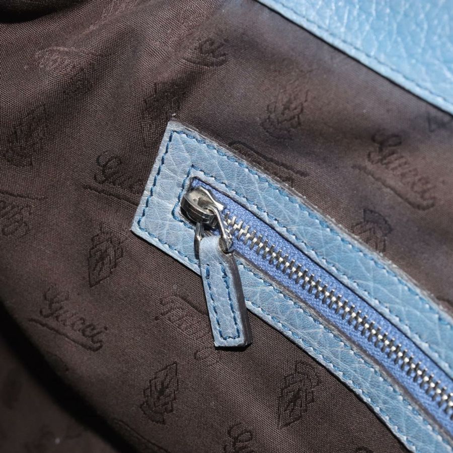 【日本直送】GUCCI GG 帆布竹編托特包 藍米色 232947 正品 ki6706A-18