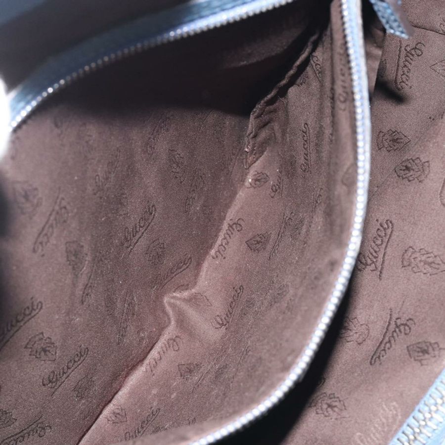 【日本直送】GUCCI GG 帆布竹編托特包 藍米色 232947 正品 ki6706A-19