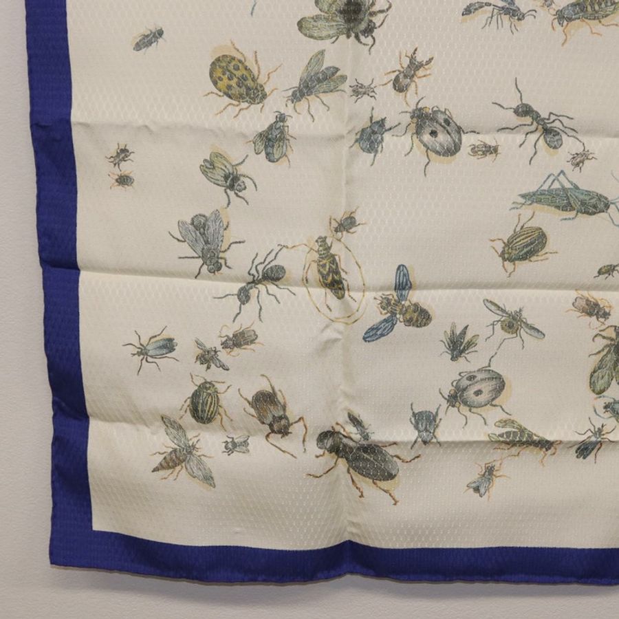 【日本直送】愛馬仕 Carre 90 絲巾 藍白配色 正品 ki6720M-19