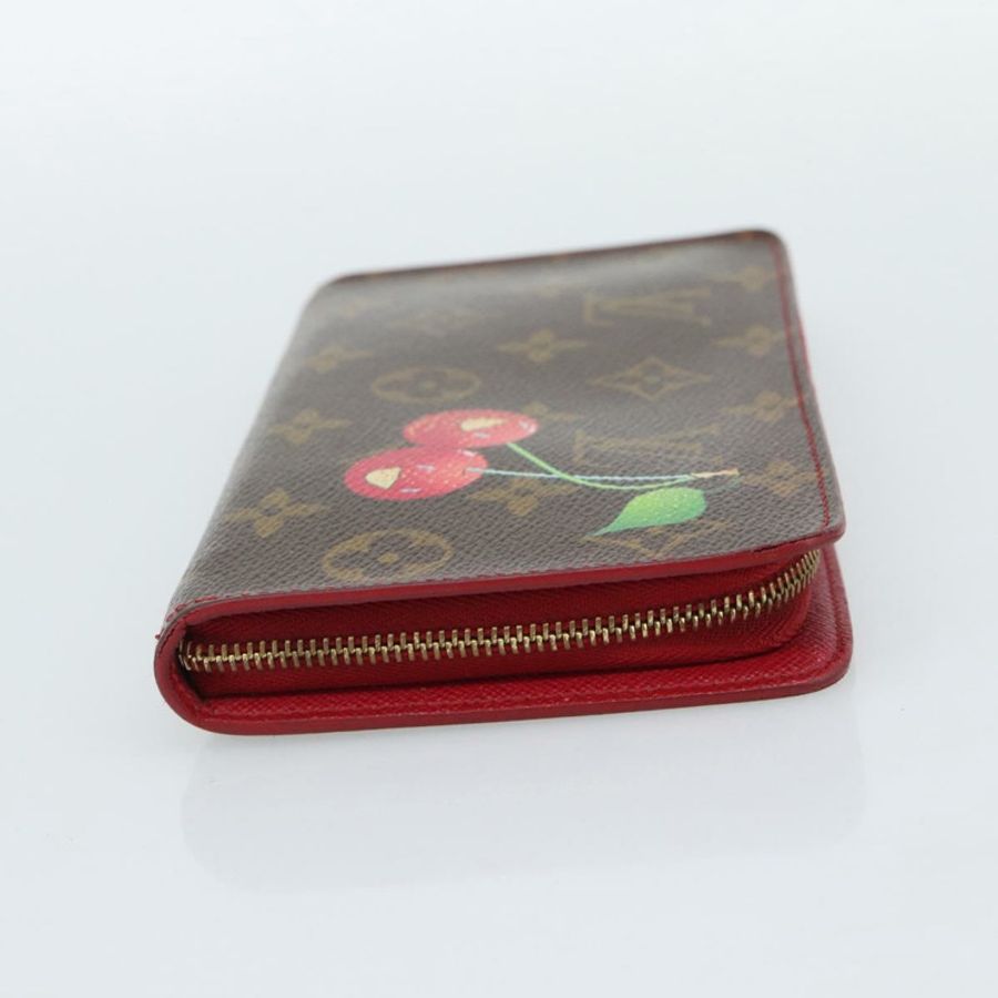 【日本直送】路易威登 Monogram Cherry Porte Monnaie 拉鍊皮夾 M95006 LV 正品 bs36316A-3