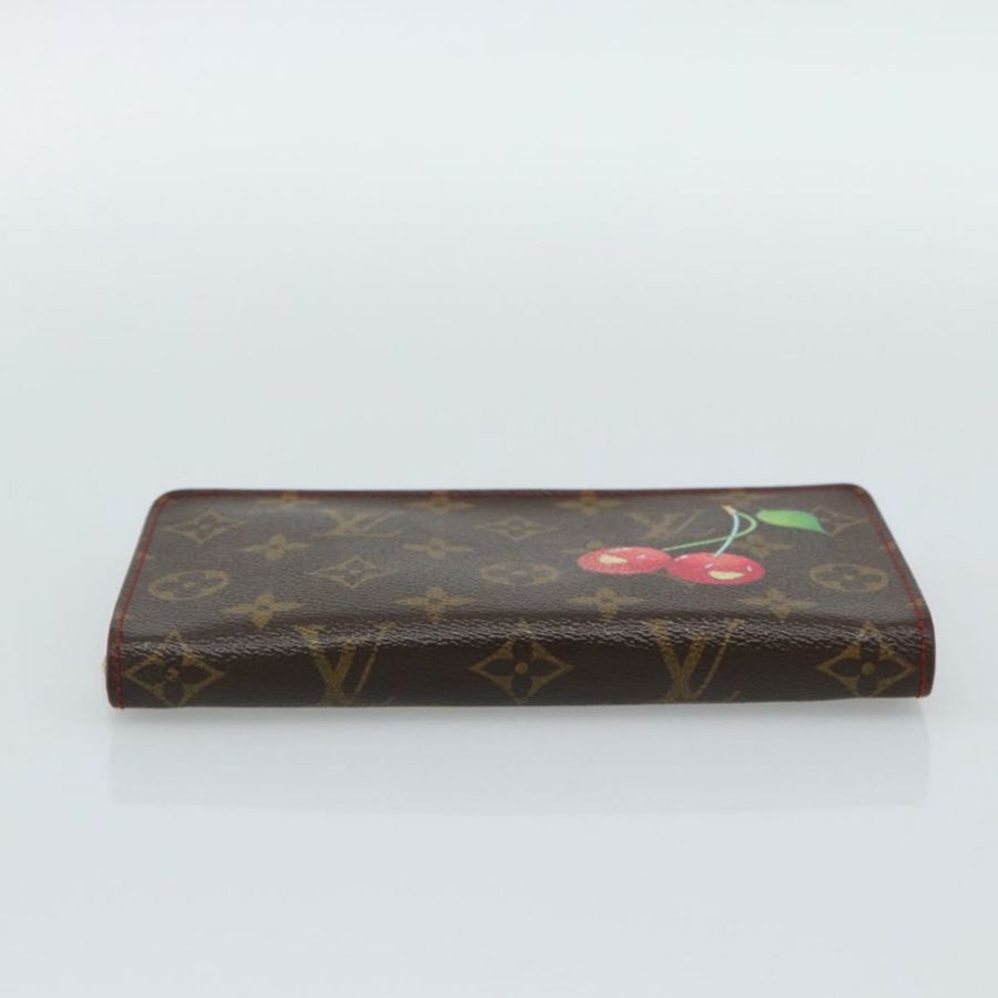 【日本直送】路易威登 Monogram Cherry Porte Monnaie 拉鍊皮夾 M95006 LV 正品 bs36316A-5