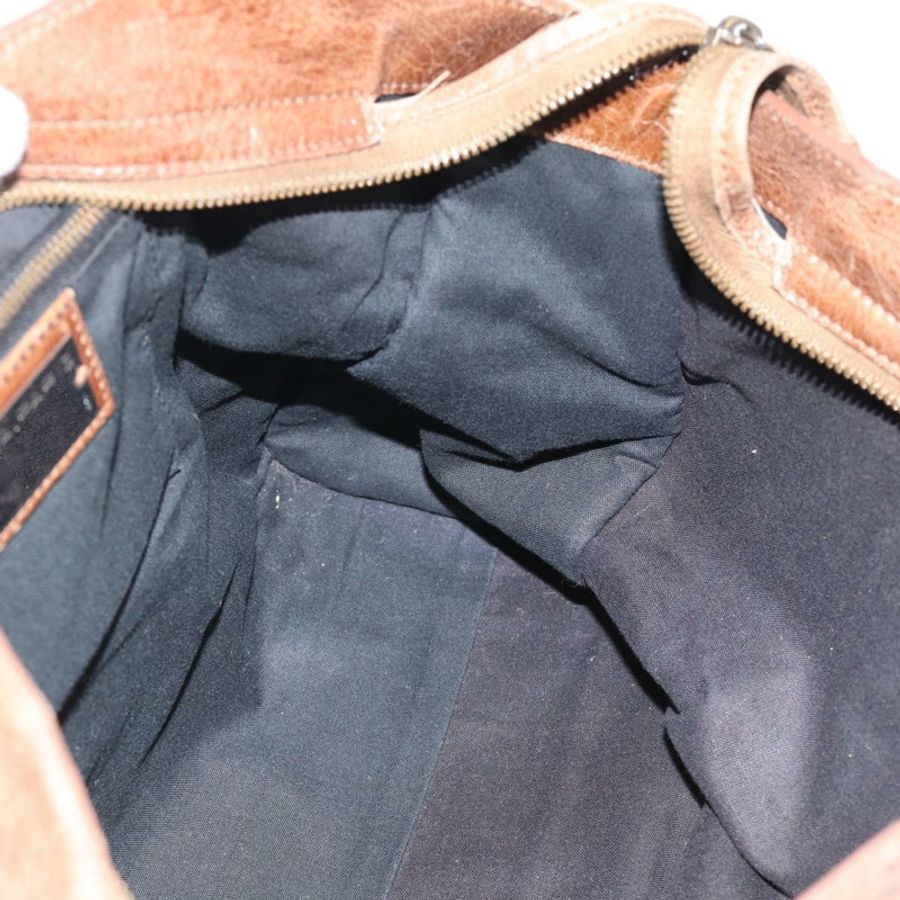 【日本直送】BALENCIAGA The City 手提包 皮革 2way 棕色 115748 Auth yk20644M-18