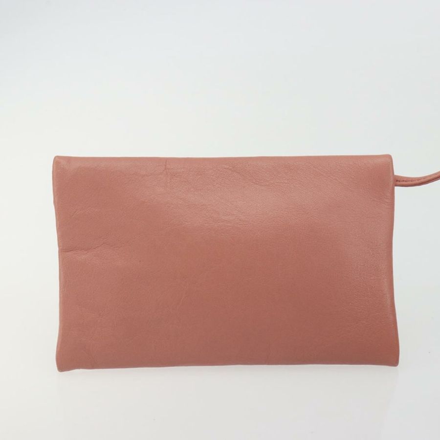 【日本直送】FENDI 鉚釘 Mamma Baguette 單肩包 皮革 粉紅色 金色色調 正品 yk20664SAM-21