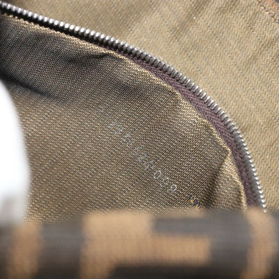 【日本直送】FENDI Zucca帆布Mamma Baguette單肩包 棕色銀色 正品 yk20681SAM-23