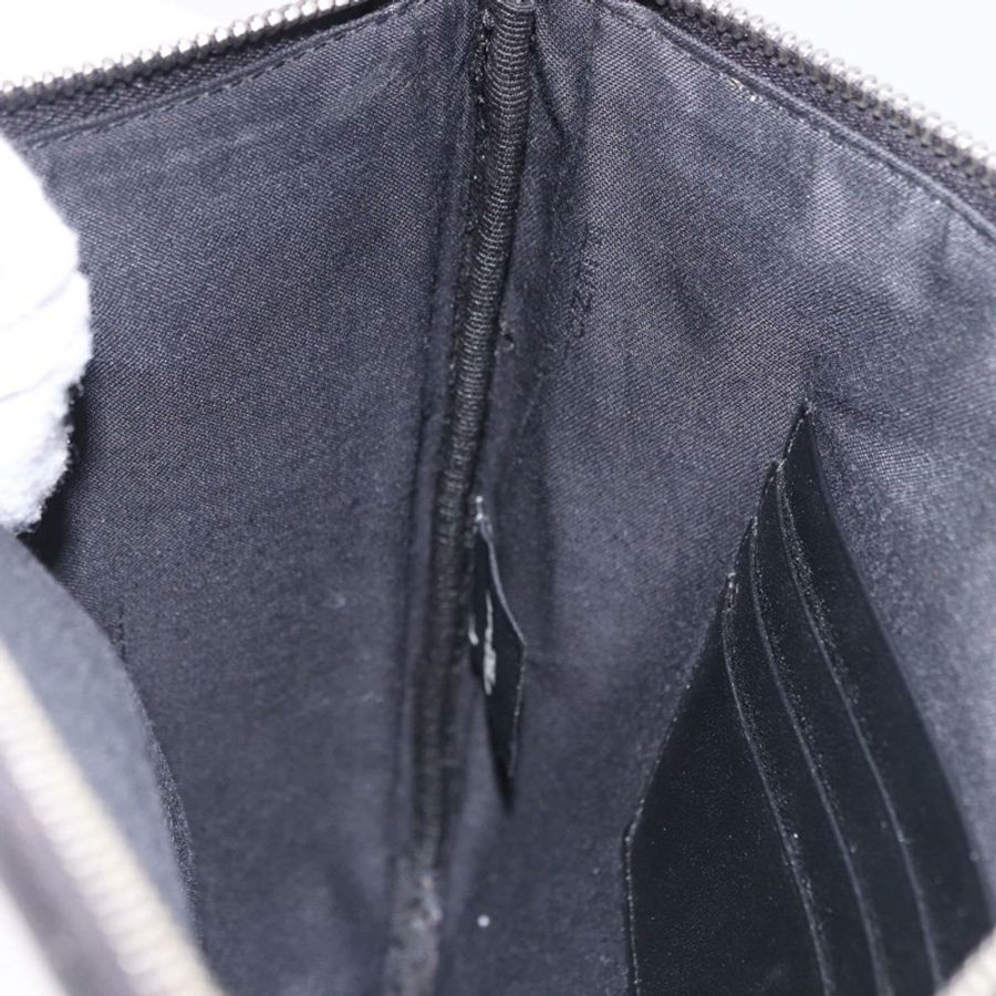 【日本直送】FENDI Zucchino 帆布手拿包 黑色 正品 ki6765V-15