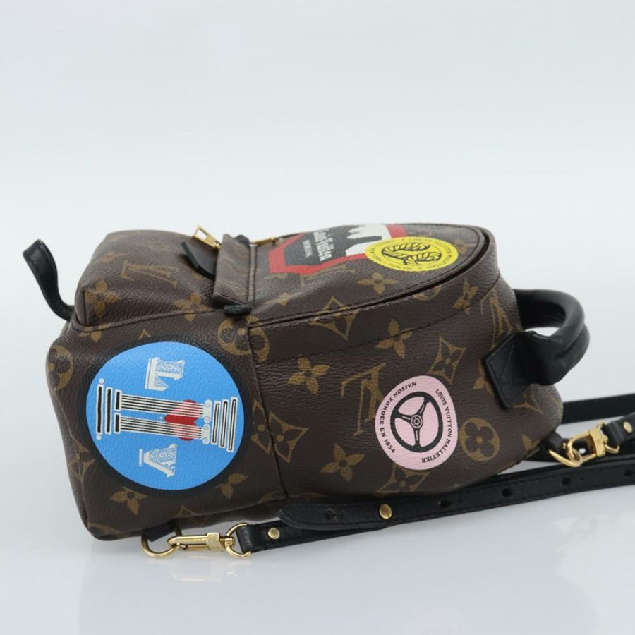【日本直送】路易威登 Monogram World Tour Palm Springs 迷你雙肩包 M42971 正品 ka5392M-3