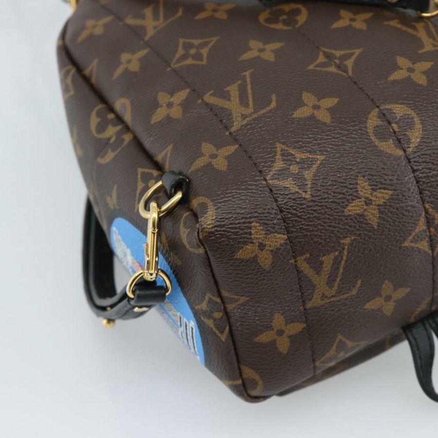【日本直送】路易威登 Monogram World Tour Palm Springs 迷你雙肩包 M42971 正品 ka5392M-17