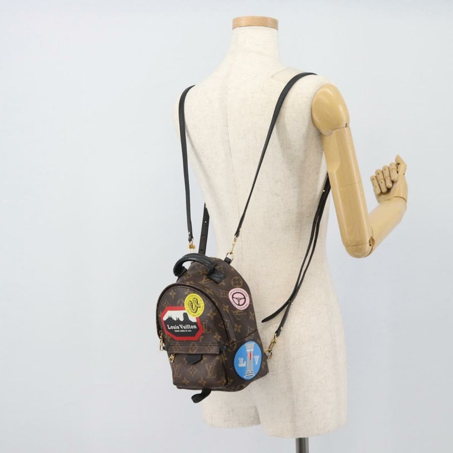 【日本直送】路易威登 Monogram World Tour Palm Springs 迷你雙肩包 M42971 正品 ka5392M-28